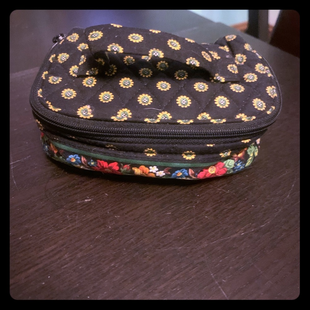 Vera Bradley Jewelry/ cosmetic small zip organizer